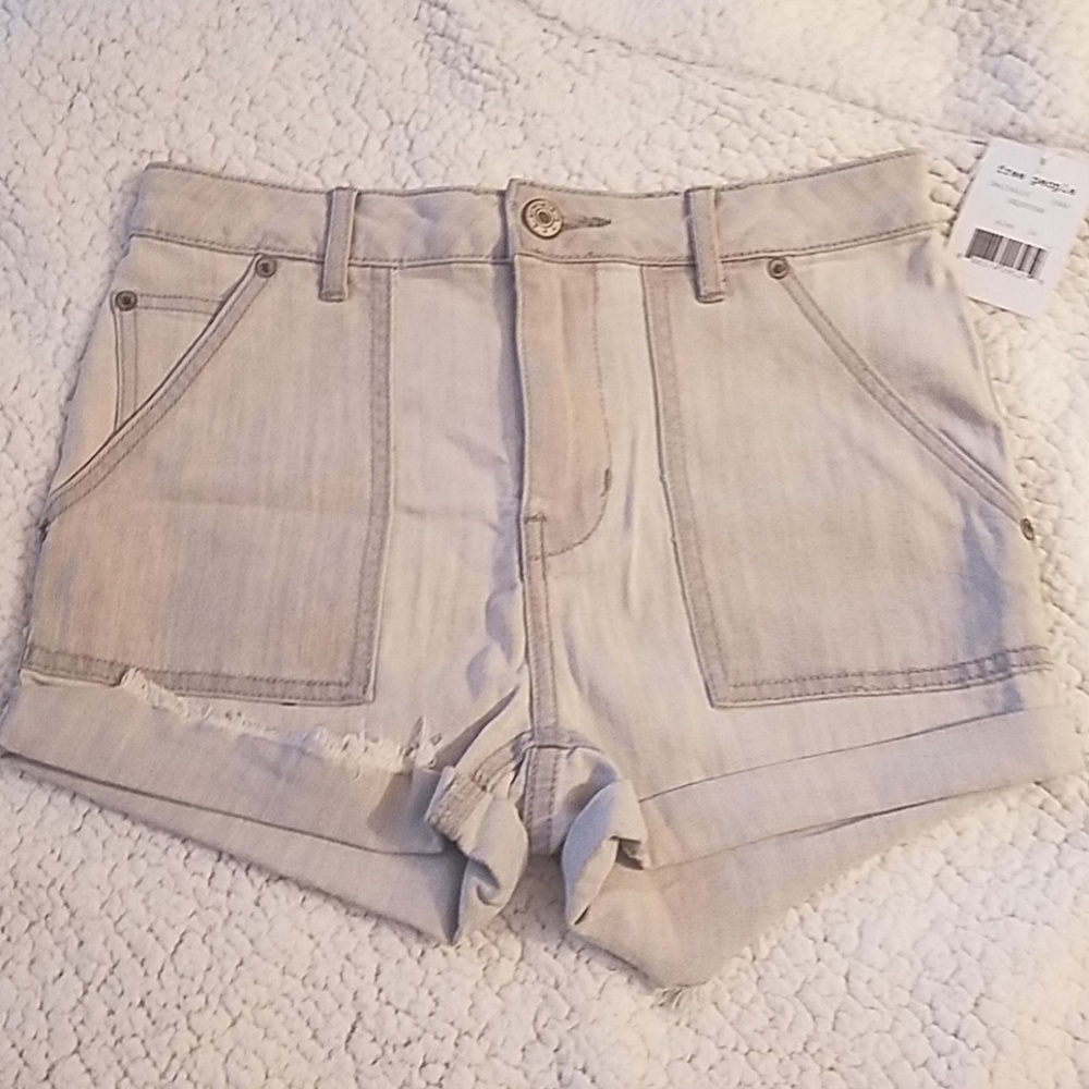 Free people jean shorts